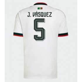 Pánské fotbalový oblečení Mexiko Johan Vasquez #5 Venkovní košile MS 2026 Krátkým Rukávem